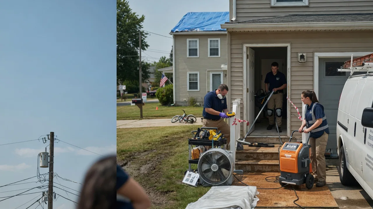 Water Damage Repair in Powell, TX near me